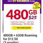 Changi Mobile is back with ultimate roaming plan FlexiMax with 63 GB data roam per month at S$25 per mth (first 3 mths at $12.50)