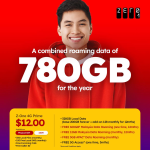 Zero1 joins in the telco war with 328 GB local data, 600 GB+12 GB Malaysia Roam, 3 GB APAC and 5G Access (3 mth) for just S$12 / mth