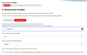 How to Port out from Singtel or M1 Prepaid to eight Postpaid