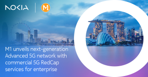 M1 Unveils Next-Generation 5G-Advanced Network with Commercial 5G RedCap Services for Enterprise