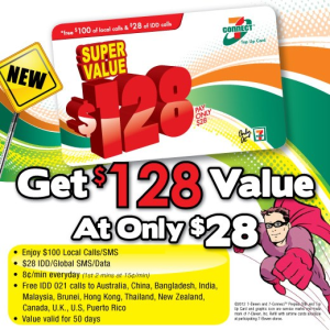 7-11 once operated as a MVNO in Singapore under M1